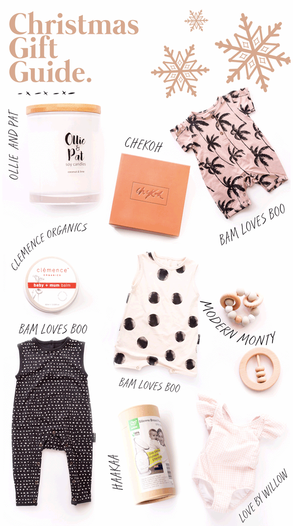 Christmas Gift Guide by Chekoh Baby featuring Modern Monty