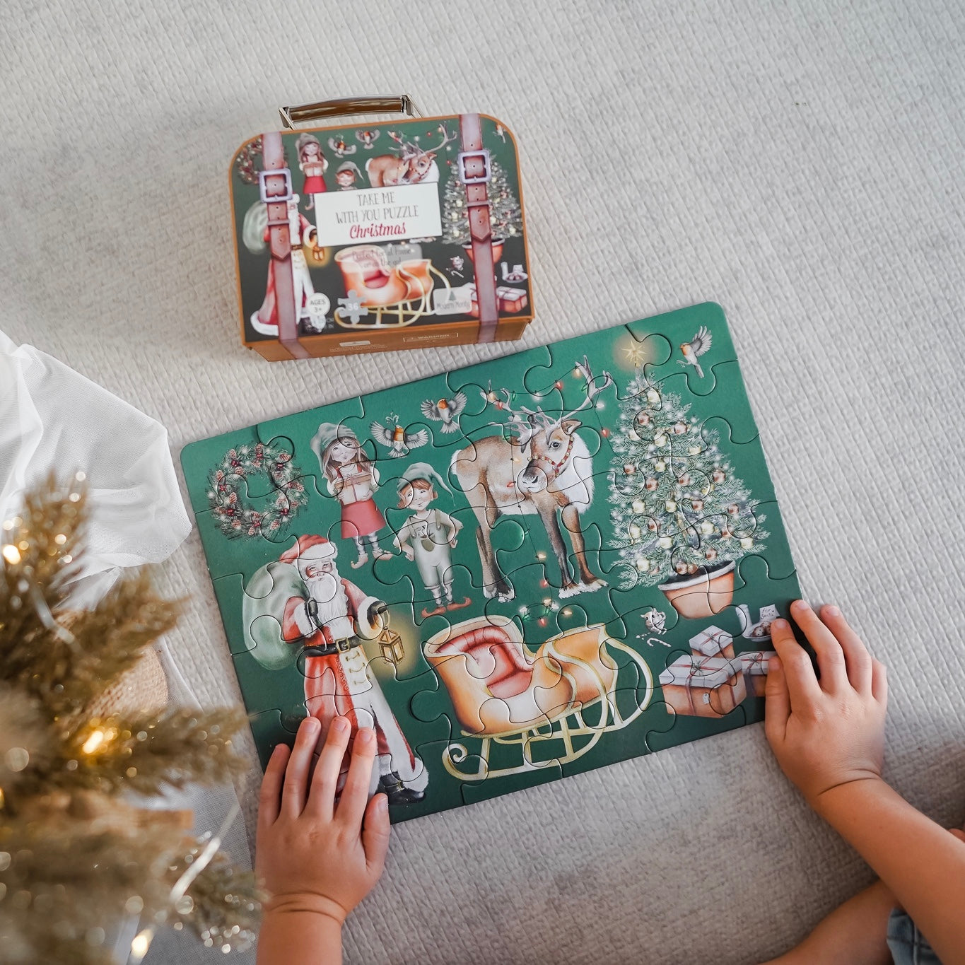Christmas "Take Me With You Puzzle"
